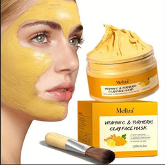 Vitamin C & Turmeric Clay Mask - Deep Cleansing 50gm