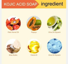 Kojic Acid Soap Pack of 3